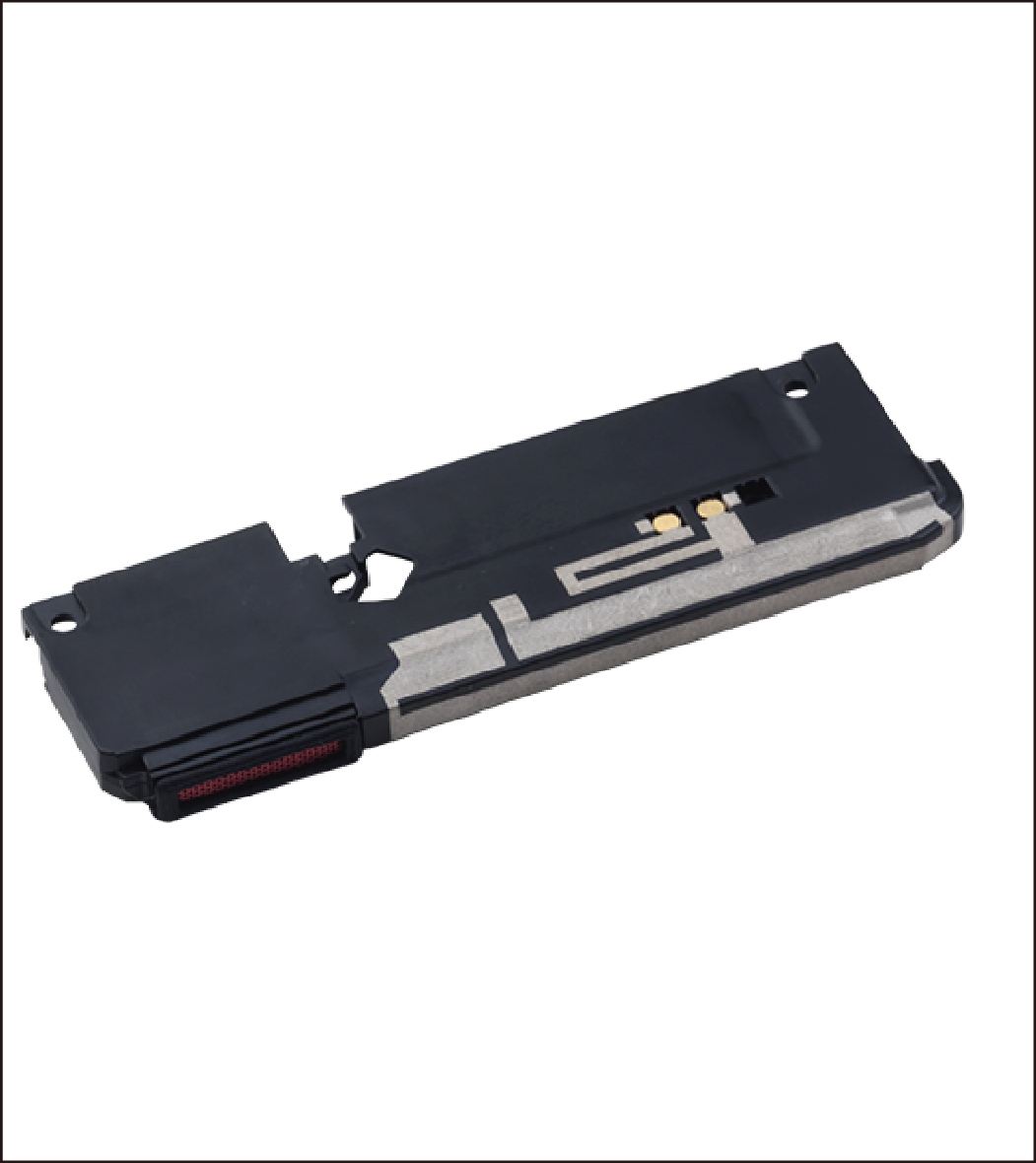 Speaker box with antenna